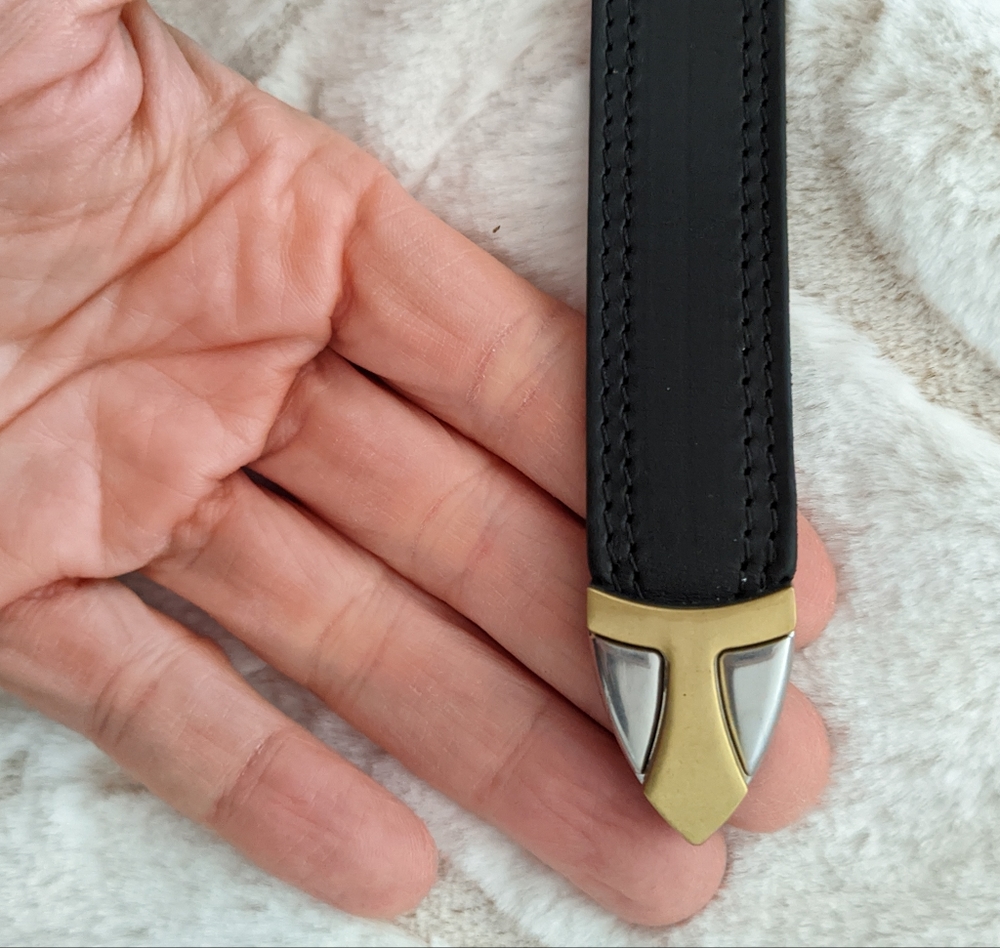Spell Black Belt with Silver Moon Accent - Picture 9 of 9
